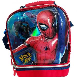 Niño Lonchera 3D Metalico Infantil Marvel Spider-Man Far From Home Pelicula